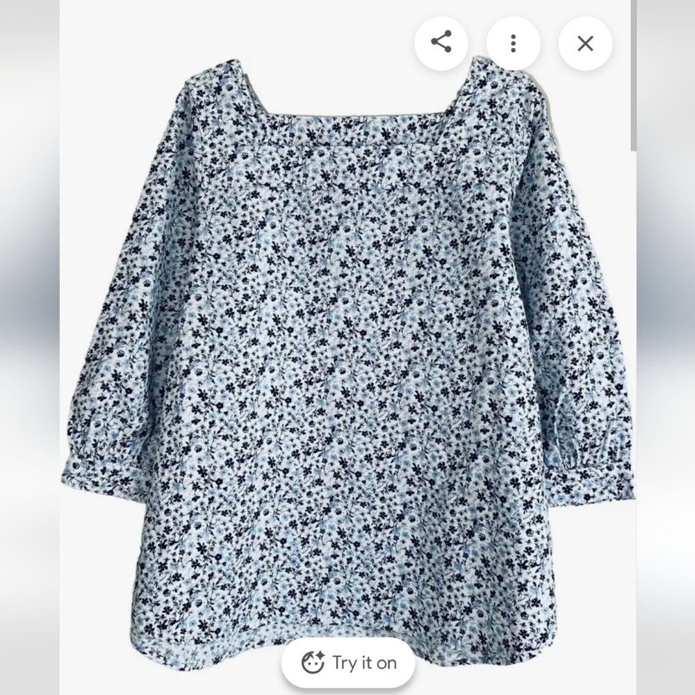 3/$20 Time And Tru Cotton XL 16-18 Top